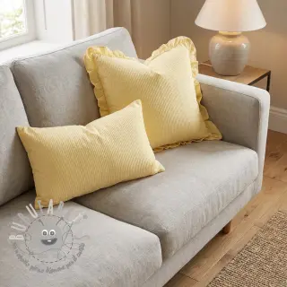 Tessuto di cotone BUBBLE yellow