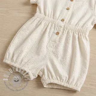 Tessuto di cotone BUBBLE ecru