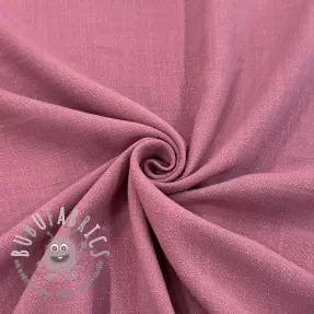 Viscosa con lino WASHED old pink