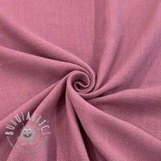 Viscosa con lino WASHED old pink