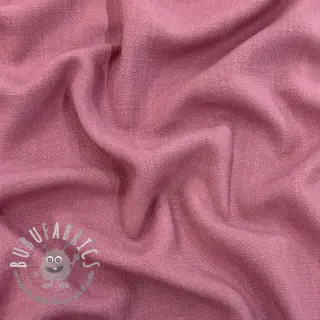 Viscosa con lino WASHED old pink