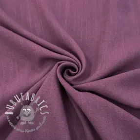 Viscosa con lino WASHED mauve