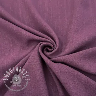 Viscosa con lino WASHED mauve