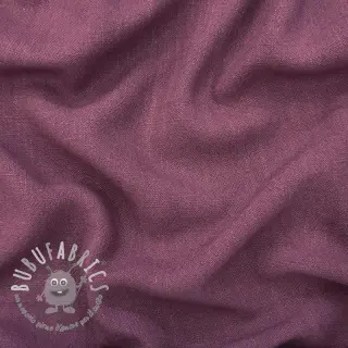 Viscosa con lino WASHED mauve