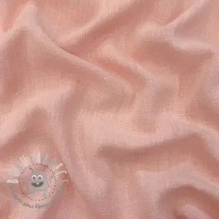 Viscosa con lino WASHED salmon