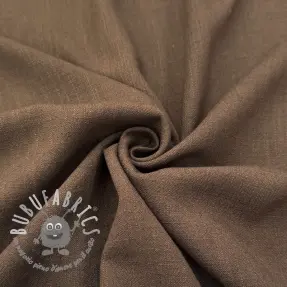 Viscosa con lino WASHED light brown