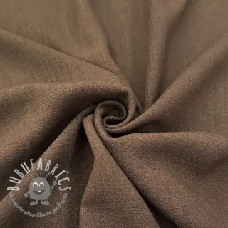 Viscosa con lino WASHED light brown