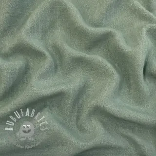 Viscosa con lino WASHED old green