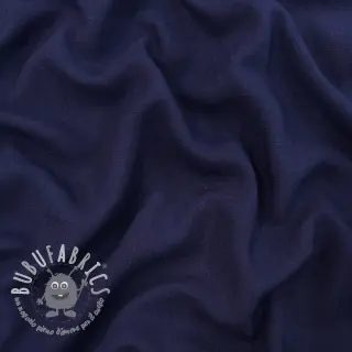 Viscosa con lino WASHED navy