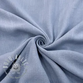 Viscosa con lino WASHED blue