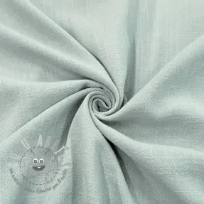 Viscosa con lino WASHED mint