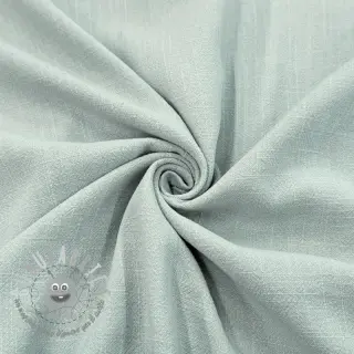 Viscosa con lino WASHED mint