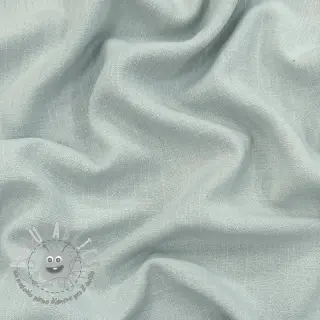 Viscosa con lino WASHED mint