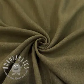 Viscosa con lino WASHED olive