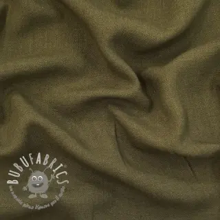 Viscosa con lino WASHED olive