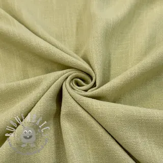 Viscosa con lino WASHED light lime