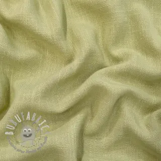 Viscosa con lino WASHED light lime
