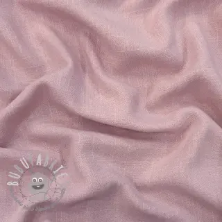 Viscosa con lino WASHED old rose