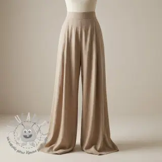 Viscosa con lino WASHED sand