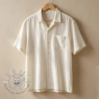Viscosa con lino WASHED ecru