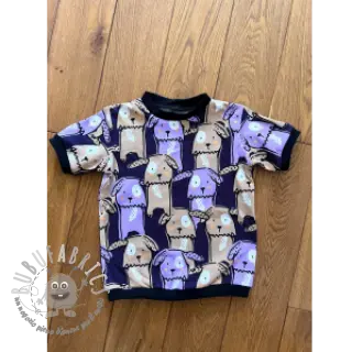 Jersey Funny dogs dark purple
