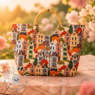 Tessuto decorativo premium Favourite village
