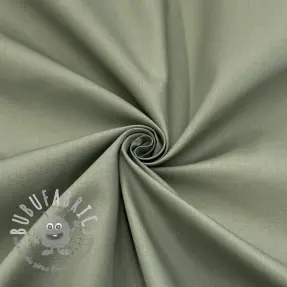 Popeline di cotone UNI old green