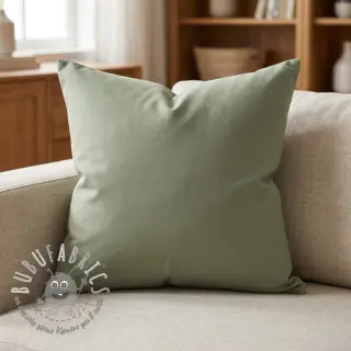 Popeline di cotone UNI old green