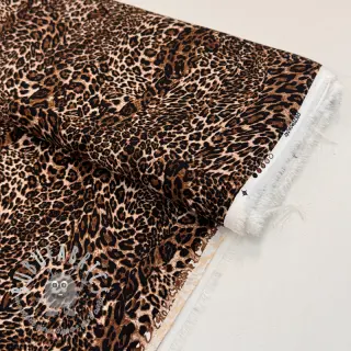 Viscosa RADIANCE Skinny brown digital print