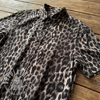 Viscosa RADIANCE Wild skin grey digital print