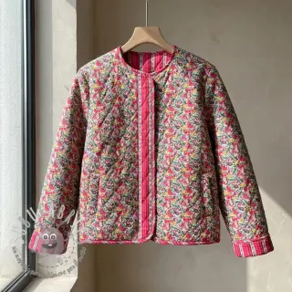 Tessuto di cotone VOILE STEPPED Paisley flowers white digital print