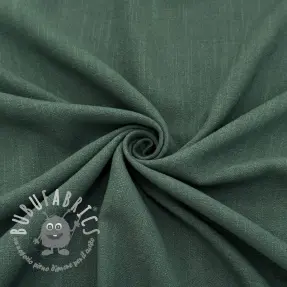 Viscosa con lino WASHED dark green