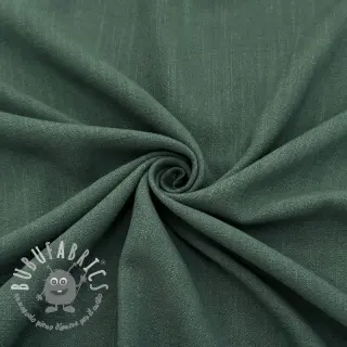 Viscosa con lino WASHED dark green