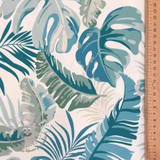 Tessuto decorativo OUTDOOR Marquise blanc