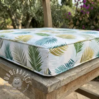 Tessuto decorativo OUTDOOR Hendaye blanc