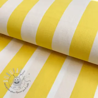 Tessuto decorativo OUTDOOR PREMIUM Stripe yellow