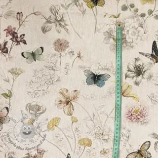 Tessuto decorativo Butterfly dreamy flower digital print