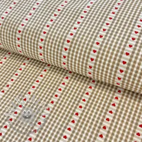 Tessuto di cotone COSY ficelle