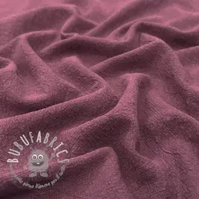 Lino prelavato STONEWASHED PREMIUM bordeaux