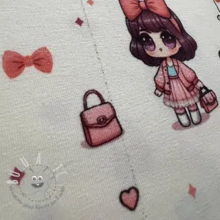 Jersey Dolls white digital print 2nd class