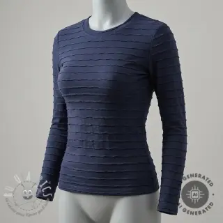 Jersey RUFFLES navy