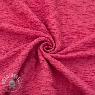 Tessuto di cotone SMOGGED EMBROIDERY pink