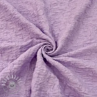 Tessuto di cotone SMOGGED EMBROIDERY purple