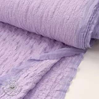 Tessuto di cotone SMOGGED EMBROIDERY purple