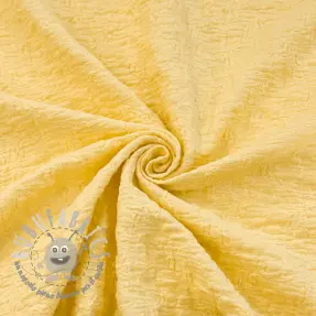 Tessuto di cotone SMOGGED EMBROIDERY yellow