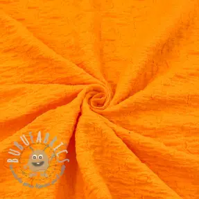 Tessuto di cotone SMOGGED EMBROIDERY orange