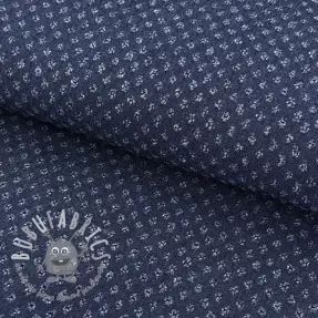 JEANS DENIM 6 OZ Small flakes dark blue