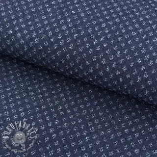 JEANS DENIM 6 OZ Small flakes dark blue