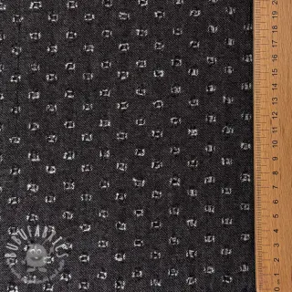 JEANS DENIM 6 OZ Big flakes black