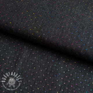 JEANS DENIM 3,8 OZ Drops Metallic black